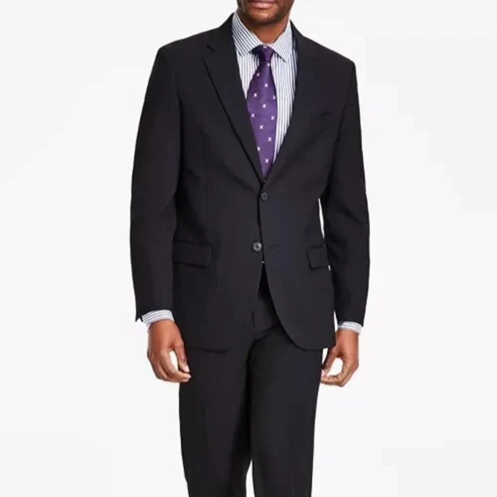 Nautica Men's‎ Blazer Jacket Solid Black 44R No pants